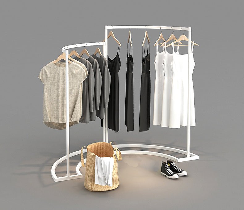Clothing Shop Display Rack Floor Standing Clothes Rack Gantry Rack