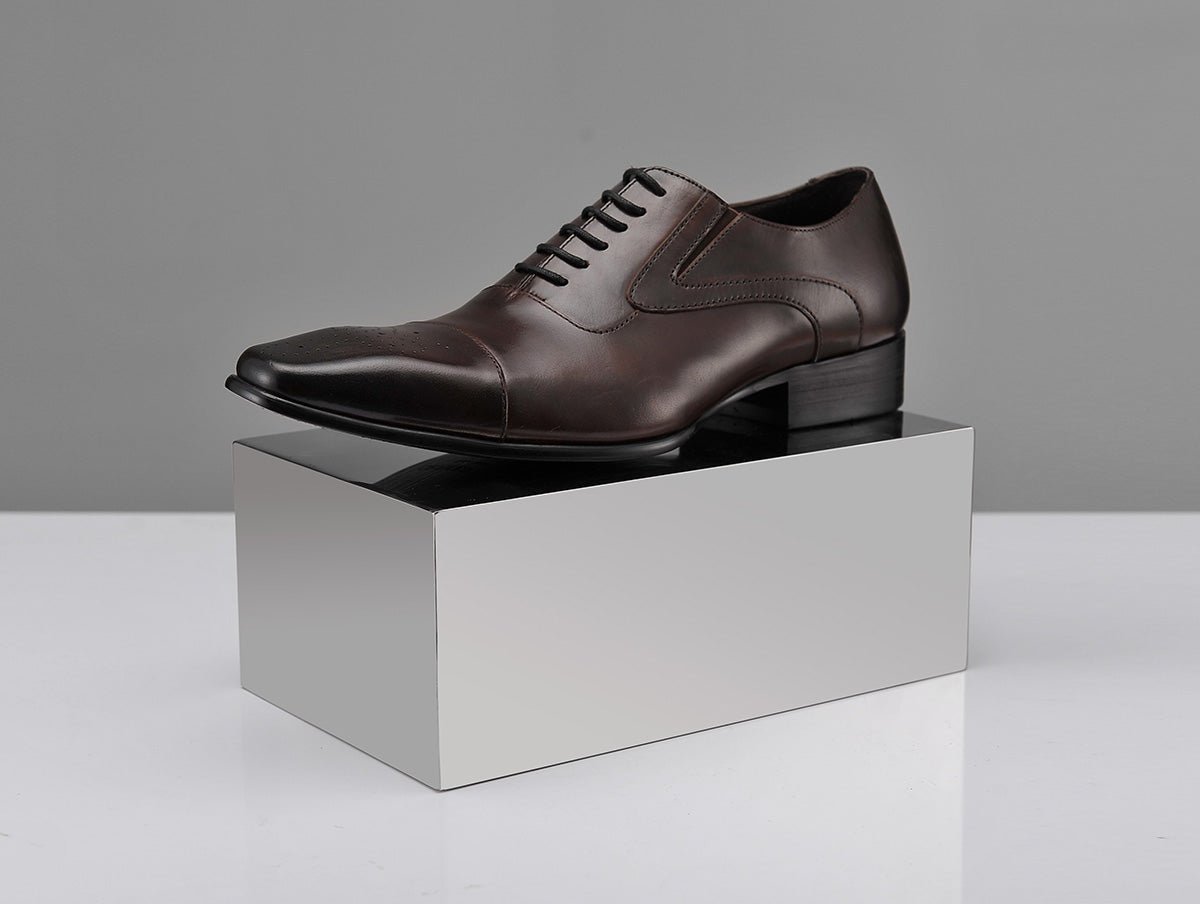 Shoe Display Riser Chrome Shoe Display Riser - Metal Shoe Display for Retail Store - Silv ...