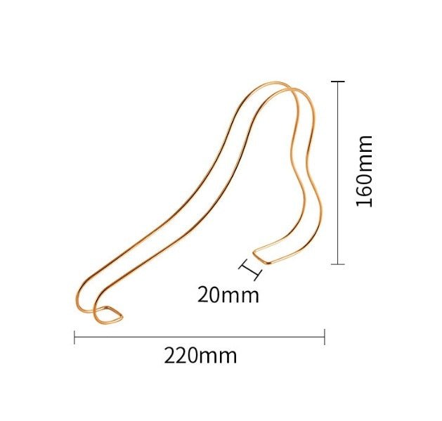 Shoe Display Inset Gold Shoe Display Insert - Shoe Form Display and Support for Women's S ...