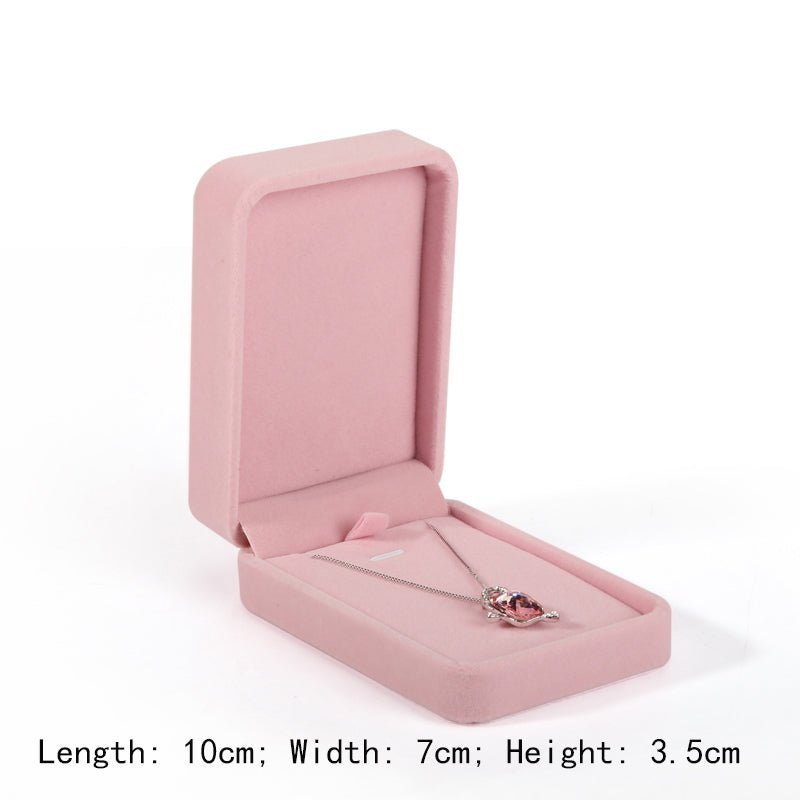 Earring Pendant Bracelet Storage Box Jewelry Box Necklace Display Stand Velvet Jewelry Box Ring Necklace Earring Pendant Bracelet Storage Box YIFU DISPLAY