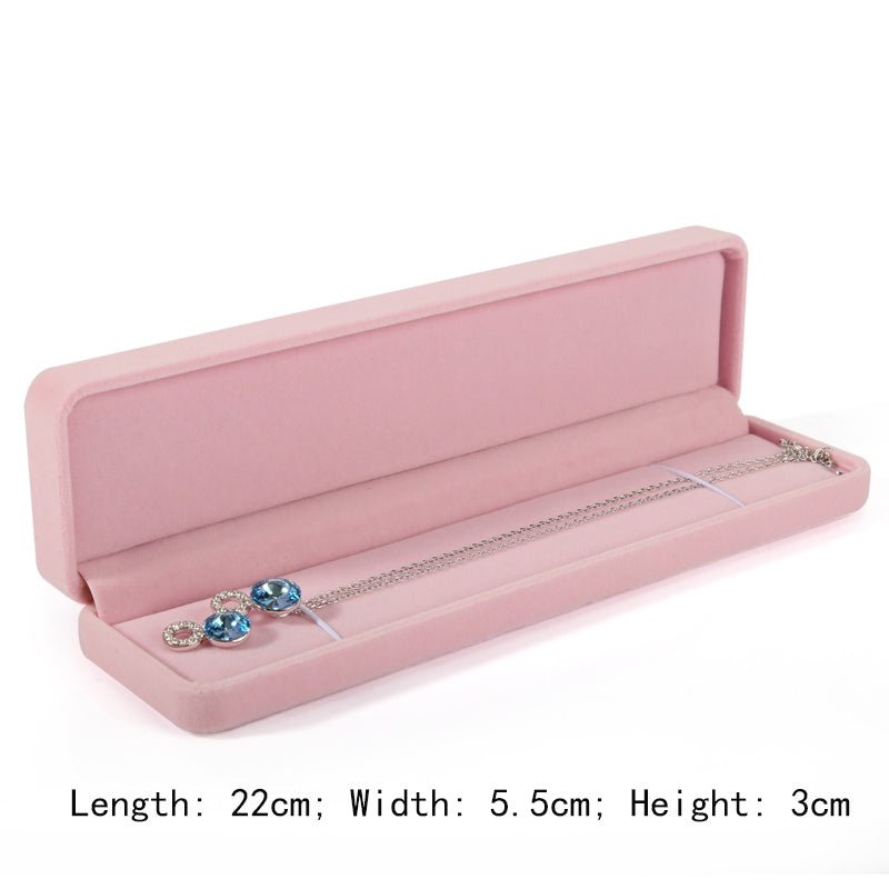 Earring Pendant Bracelet Storage Box Jewelry Box Necklace Display Stand Velvet Jewelry Box Ring Necklace Earring Pendant Bracelet Storage Box YIFU DISPLAY