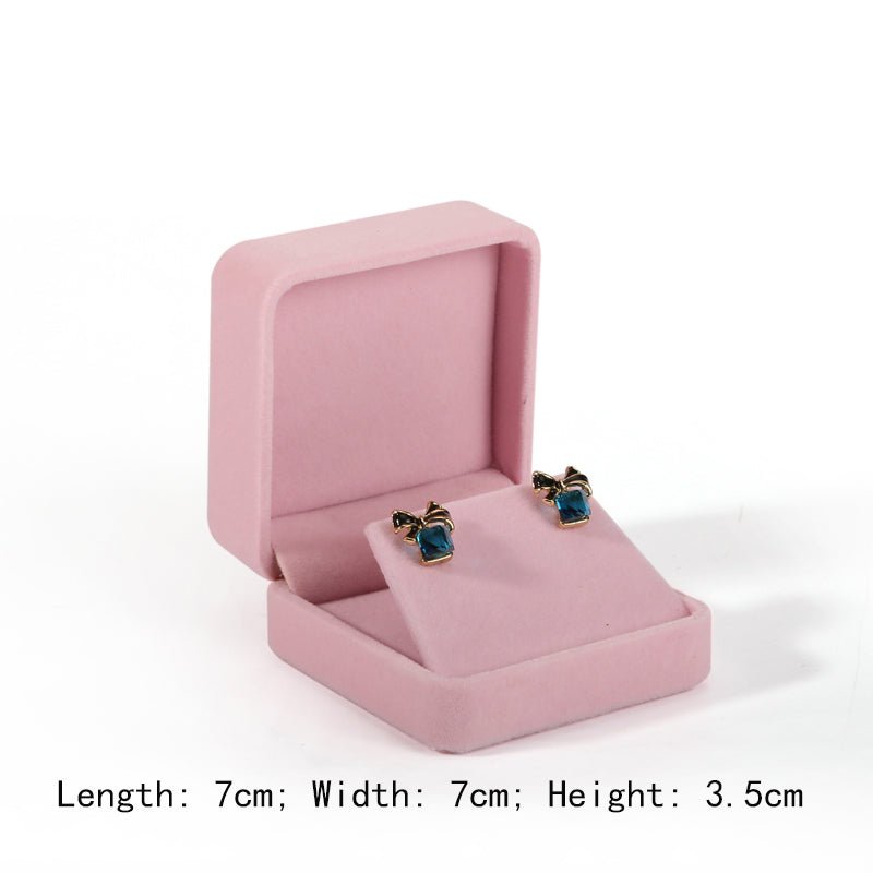 Earring Pendant Bracelet Storage Box Jewelry Box Necklace Display Stand Velvet Jewelry Box Ring Necklace Earring Pendant Bracelet Storage Box YIFU DISPLAY